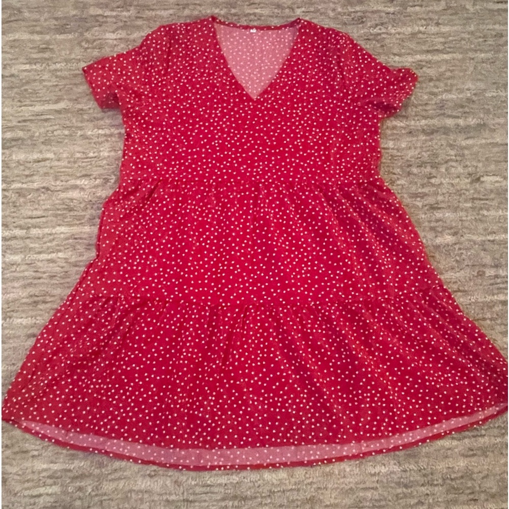 Red Tunic Top